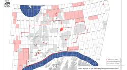 Map of acreage available for application in the Barents Sea in 25th licensing round.