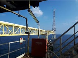 South Pars Phase 16 platform. South Pars Phase 16 platform.