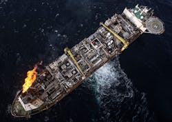 The Triton FPSO. The Triton FPSO.