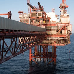 The North Everest platform. The North Everest platform.