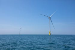 The Coastal Virginia Offshore Wind pilot project consists of two 6-MW turbines.