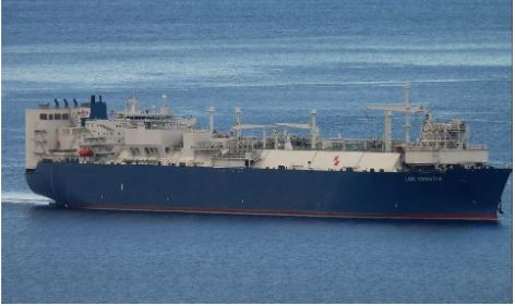 The FSRU LNG Croatia.
