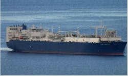 The FSRU LNG Croatia. The FSRU LNG Croatia.