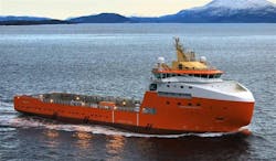 The platform supply vessel Normand Arctic.