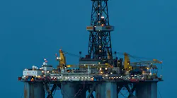The semisubmersible drilling rig WilPhoenix.
