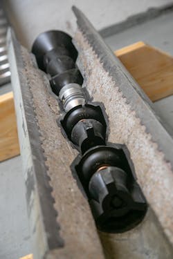 The subsea cementing system SeaCure is said to improve cement placement, facilitate offline casing pressure testing, and improve drill out performance. The subsea cementing system SeaCure is said to improve cement placement, facilitate offline casing pressure testing, and improve drill out performance.