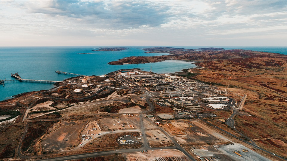 The Karratha Gas Plant.
