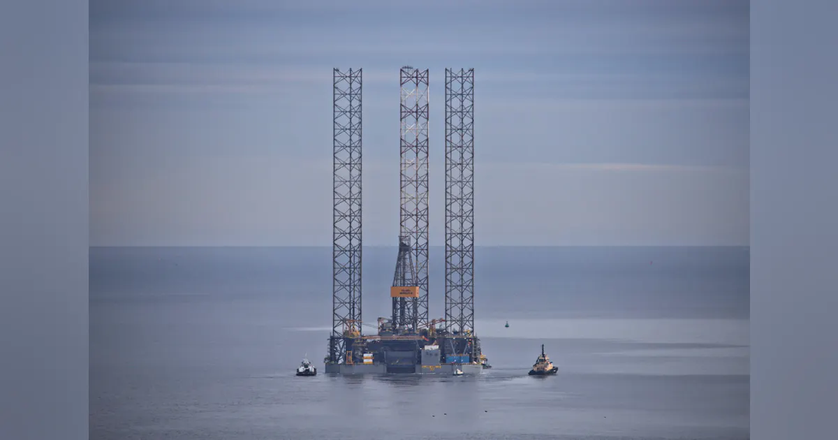 Valaris jackup rig drilling first North Sea Seagull development well ...