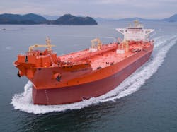 The shuttle tanker Eagle Pilar. The shuttle tanker Eagle Pilar.