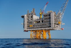 The Edvard Grieg platform. The Edvard Grieg platform.