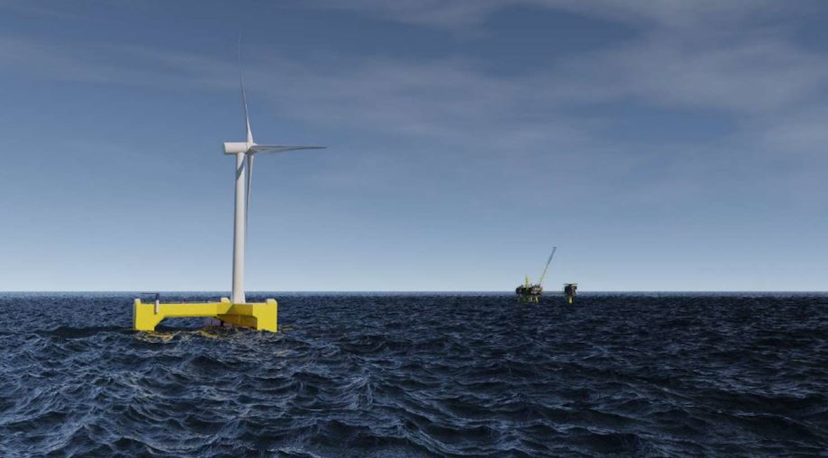 Study confirms potential of floating wind/wave power for oil and gas