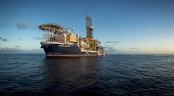 The drillship Stena Carron completed appraisal work at the Redtail-1 well before moving to the Canje block offshore Guyana.