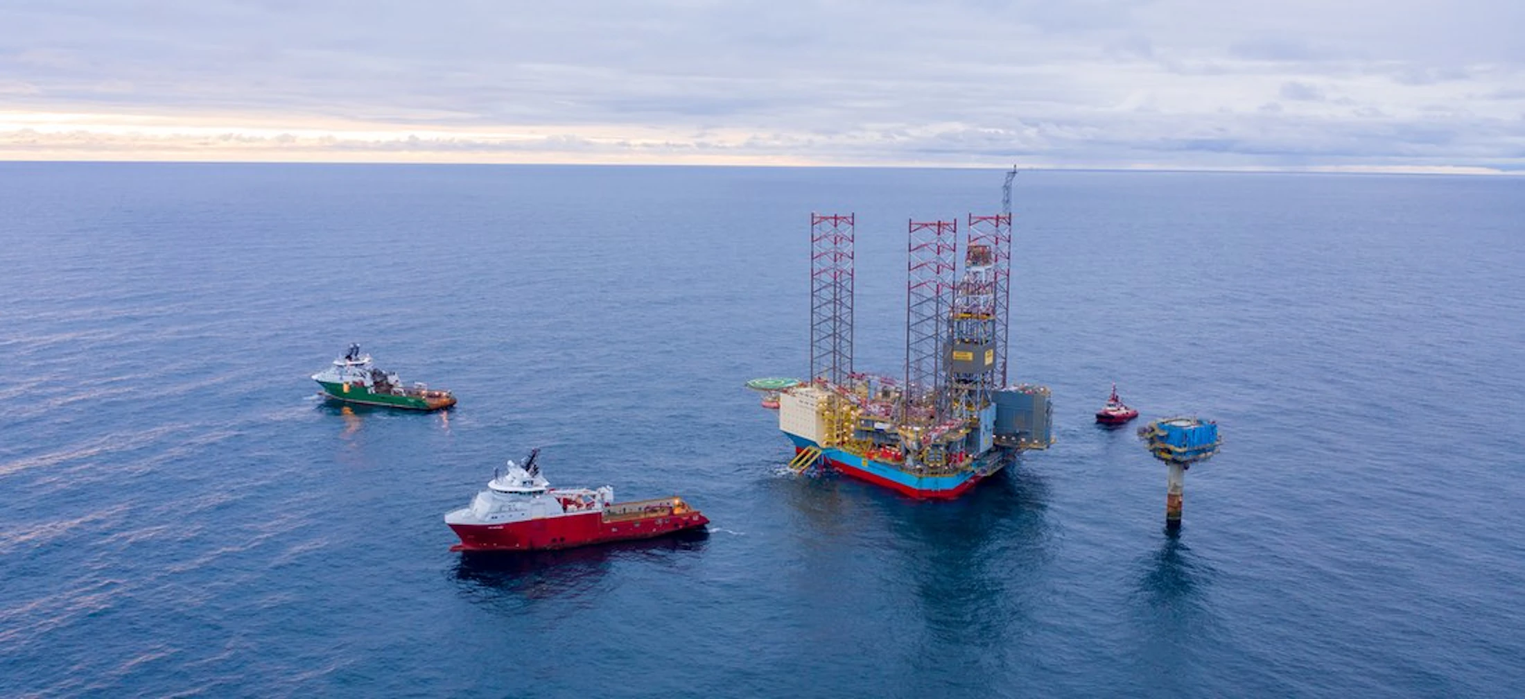 Yme Drilling And Production Platform In Place At Norwegian North Sea Yme Drilling And Production Platform In Place At Norwegian North Sea