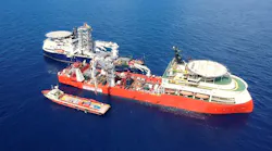 The intervention vessel Island Venture.