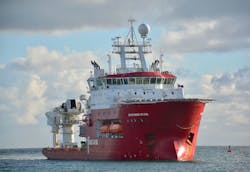 Tasik Subsea’s diving support vessel Southern Star. Tasik Subsea’s diving support vessel Southern Star.