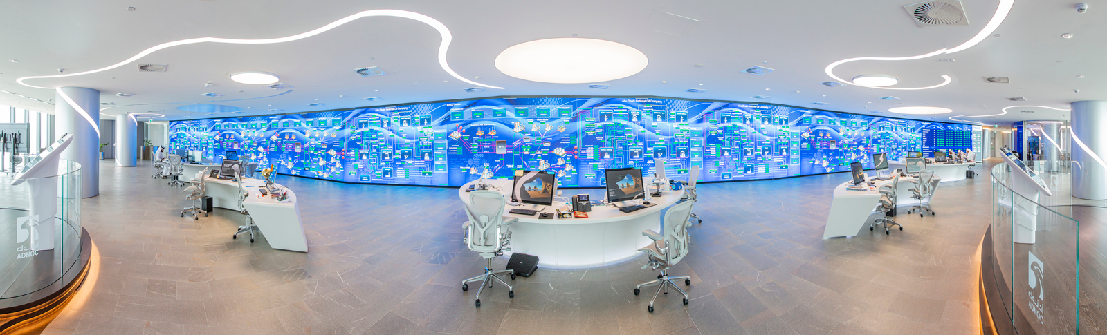 The Panorama digital command center.