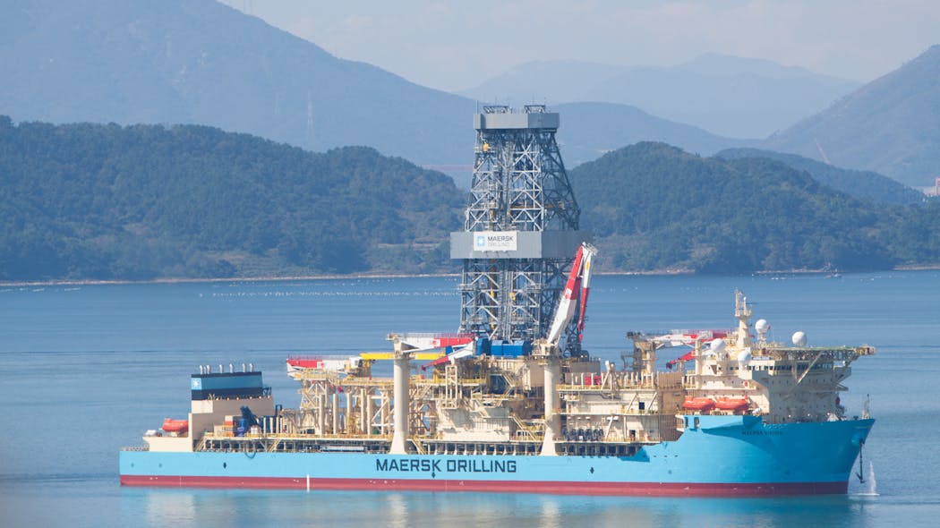 The drillship Maersk Viking.