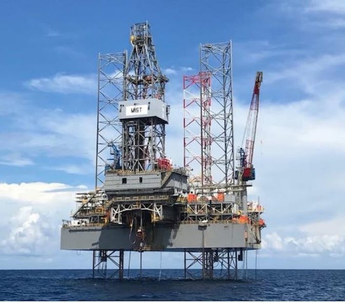 Borr jackup to drill for Vestigo offshore Malaysia Offshore