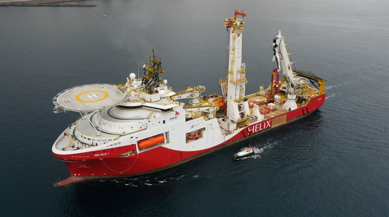 The well intervention vessel Siem Helix 1.