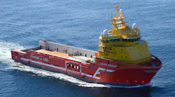 The platform supply vessel Viking Prince.