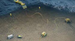 The partners are building a wave-powered renewable energy system for subsea equipment.