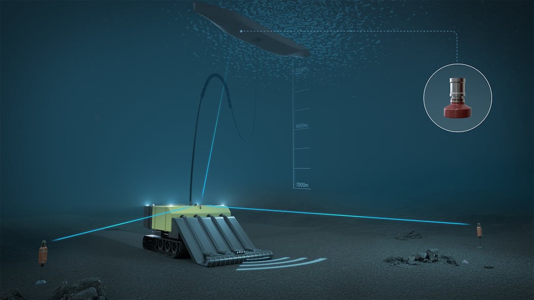 Kongsberg unveils latest acoustic positioning system Offshore