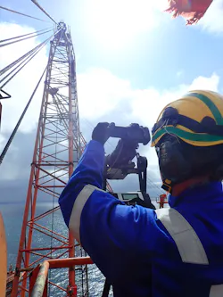 Over 60,000 images were captured on a recent inspection of Apache’s Beryl platform. Over 60,000 images were captured on a recent inspection of Apache’s Beryl platform.