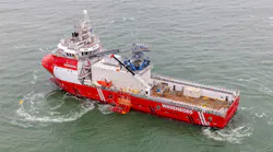 The walk to work vessel Keizersborg.