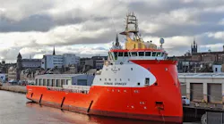 The platform supply vessel Normand Springer.