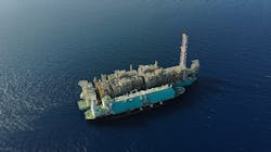 The PFLNG DUA operates at the Rotan gas field offshore Sabah. The PFLNG DUA operates at the Rotan gas field offshore Sabah.