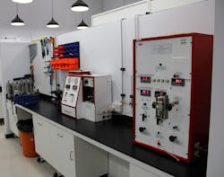 Core sample parameters measurement equipment. Core sample parameters measurement equipment.