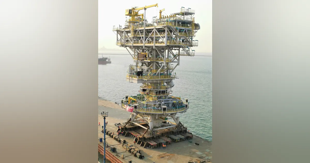 Sofec SOFEC delivers Area 1 FPSO offshore Mexico mooring system structures ...