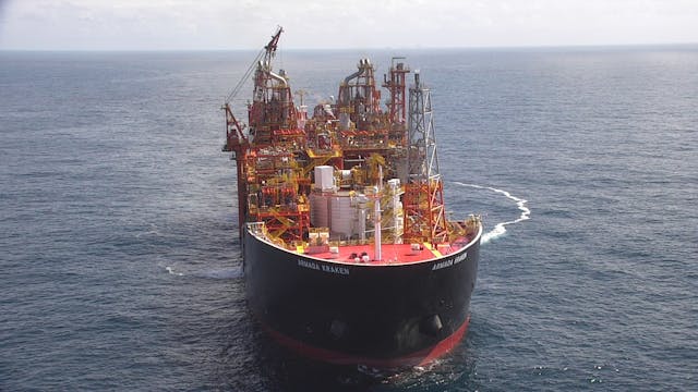 The FPSO Armada Kraken operates in the UK northern North Sea.