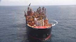 The FPSO Armada Kraken operates in the UK northern North Sea. The FPSO Armada Kraken operates in the UK northern North Sea.