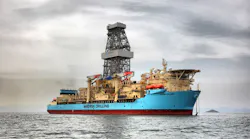 The drillship Maersk Venturer.