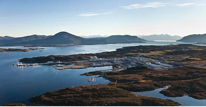 The Nyhamna terminal.