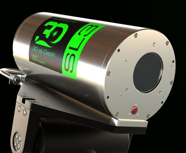 3D at Depth's Subsea LiDAR (SL) SL3 laser system.