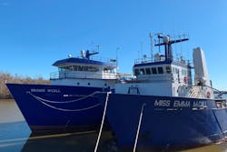 The research vessels Brooks McCall and Miss Emma McCall. The research vessels Brooks McCall and Miss Emma McCall.