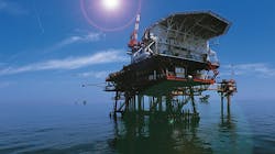 The Zohr gas field offshore Egypt. The Zohr gas field offshore Egypt.