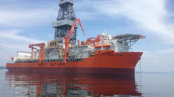 The drillship West Saturn.