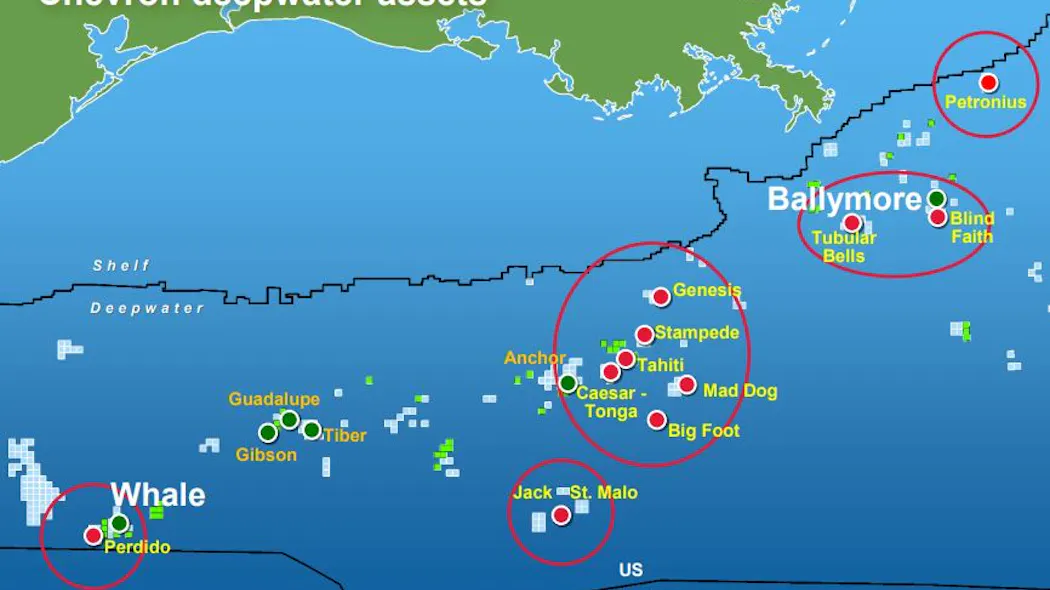 Chevron lets GoM subsea, topsides services contract | Offshore