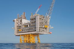 The Edvard Grieg platform in the Norwegian North Sea. The Edvard Grieg platform in the Norwegian North Sea.