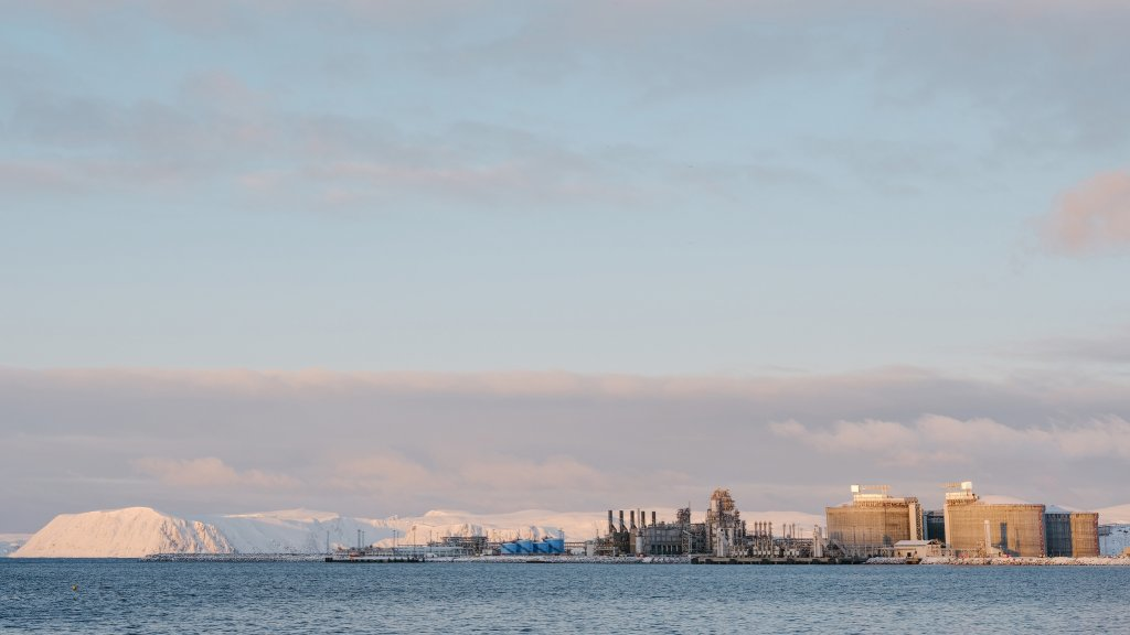 The Hammerfest LNG plant.