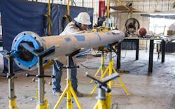 Located 30 mi (48 km) northwest of Port Fourchon, Danos’ fabrication facility offers custom structural and process piping solutions. Located 30 mi (48 km) northwest of Port Fourchon, Danos’ fabrication facility offers custom structural and process piping solutions.