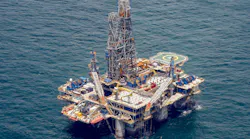 The Noble Clyde Boudreaux is the only semisubmersible in the drilling contractor’s fleet.
