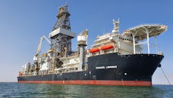 The Sonadrill Holding drillship Libongos drilled the Cuica oil discovery. The Sonadrill Holding drillship Libongos drilled the Cuica oil discovery.
