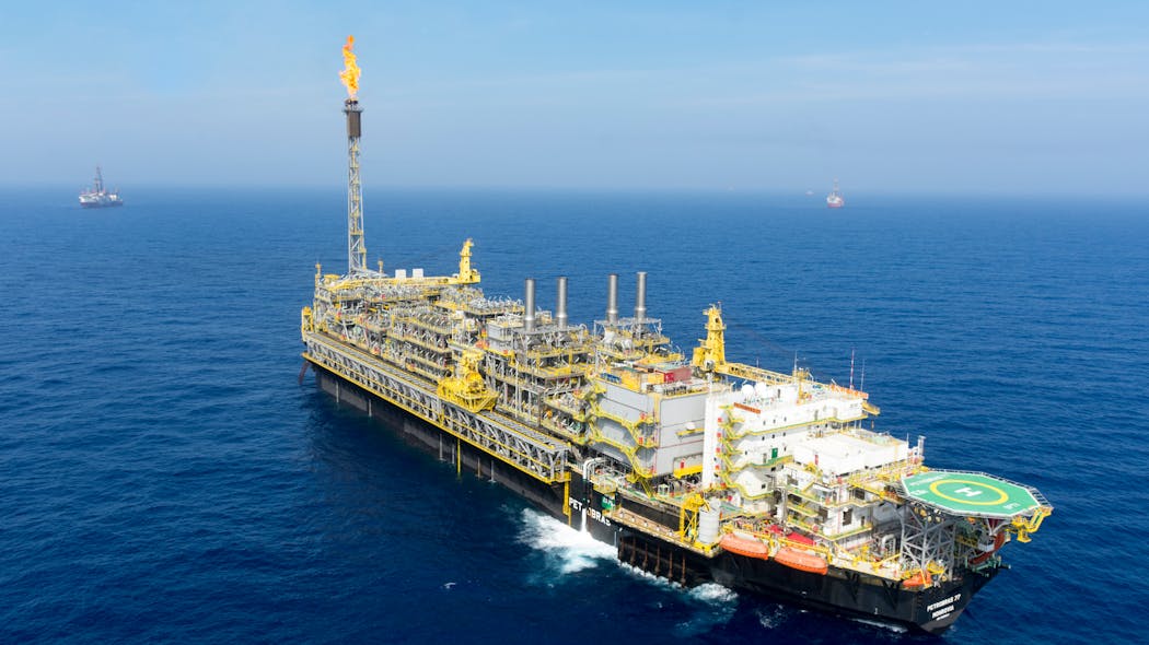 The FPSO P-77 started operations at the B&uacute;zios field in March 2019.