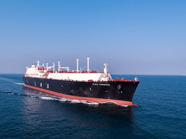 DSME delivered the 173,400-cu m (6.1-MMcf) LNG carrier Flex Freedom in 2021.