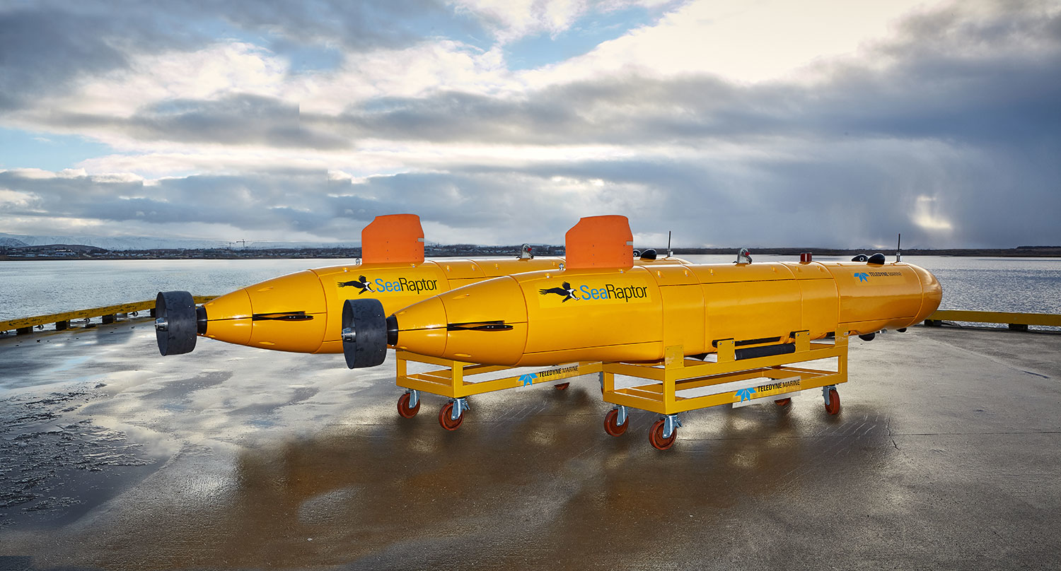 SeaRaptor 6000 AUVs.
