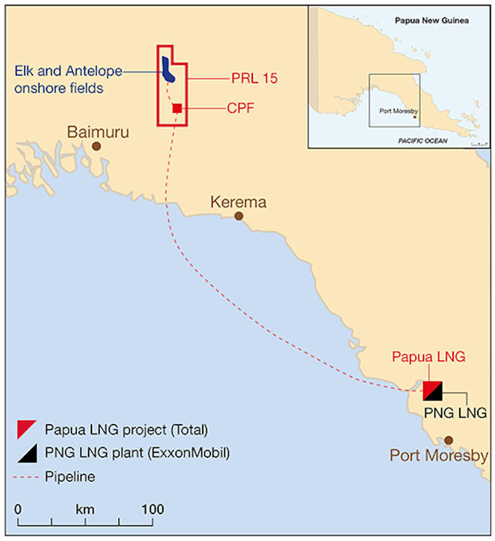 Total Operated Papua Lng Project